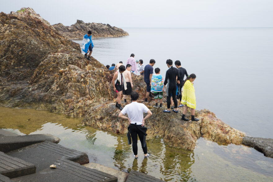 7月27日〜28日、深浦マリンキッズ海洋自然学校が開校されました