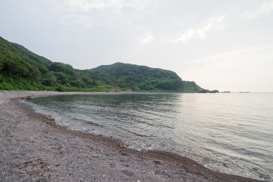 中泊町「大澗海水浴場」はまるでプライベートビーチ