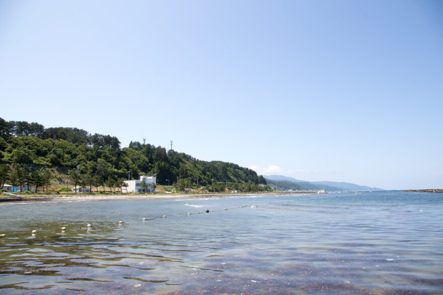 外ヶ浜町観瀾山（かんらんざん）公園海水浴場