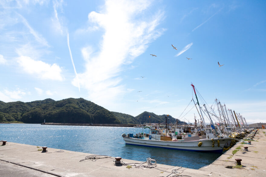 平内漁港浦田 夏泊半島