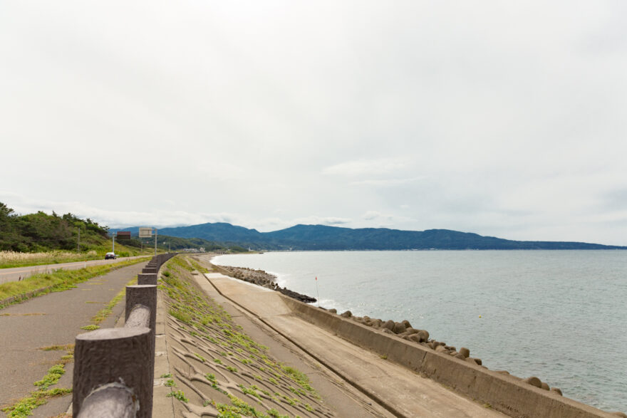 大和田海岸　鰺ヶ沢町