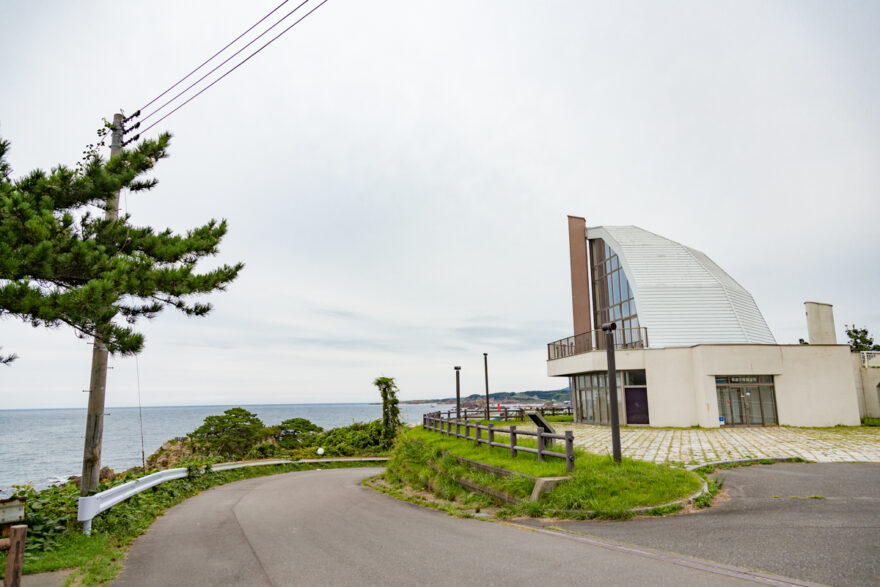 岡崎夕陽展望所　深浦町