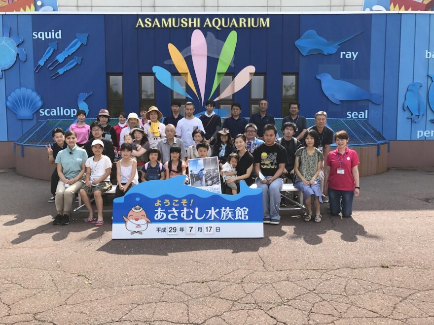 7/17(月祝)海でつながるゴミ拾い【浅虫水族館】