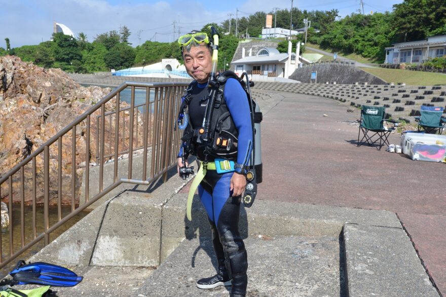 青森の海でイルカと遭遇したこともあるダイバーとダイビングに初挑戦！