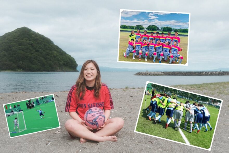 【海インタビュー】海は初心に戻る場所。留学経験もあるサッカー女子、妻神和さん