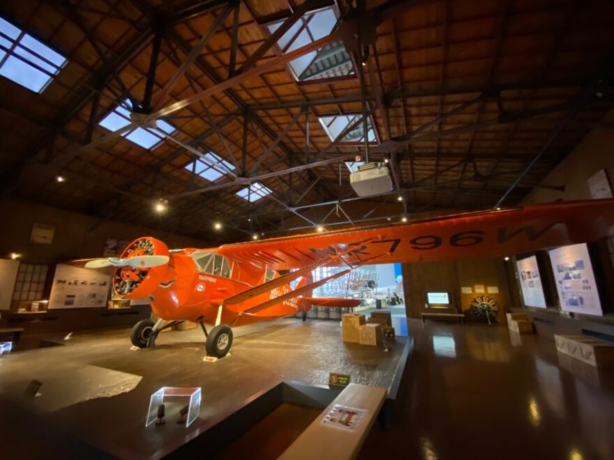 青森県の海にゆかりのある「ミス・ビードル号」と三沢航空科学館