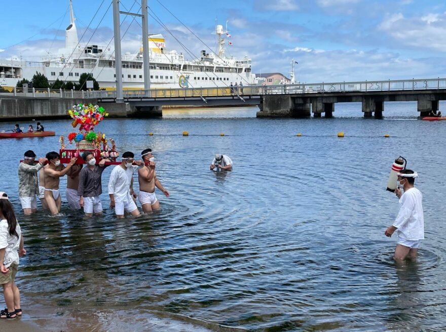 青森港浜参宮AWFRO（アフロ）神輿祭行ってきました！